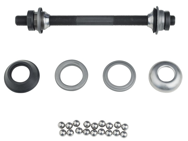 Osa BONTRAGER do náboje Approved Loose Ball 6-Bolt Axle Kit osa/ložiska/konusy