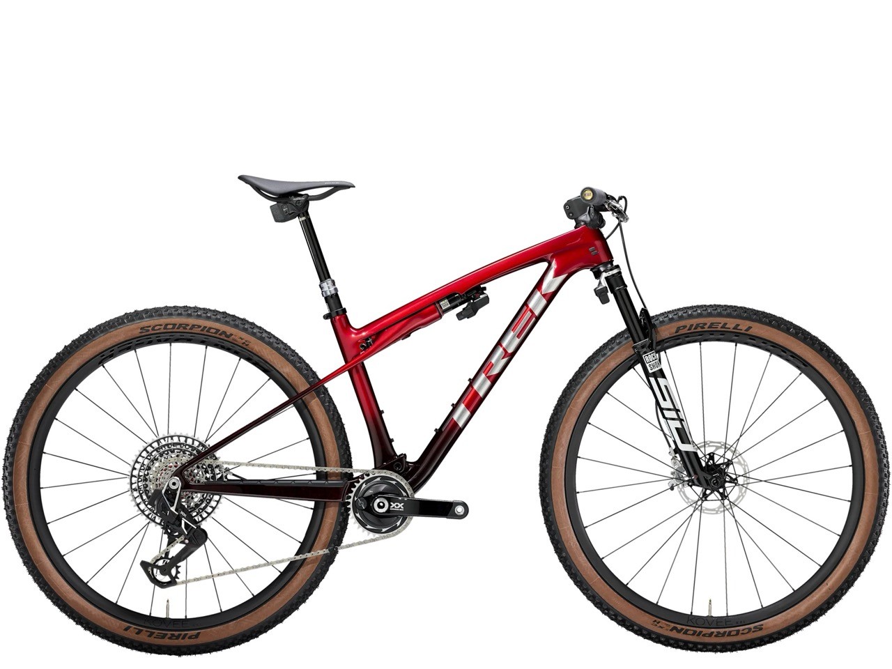 TREK Supercaliber SLR 9.9 Flight Attendant Gen 2 Red Smoke/Drizzle