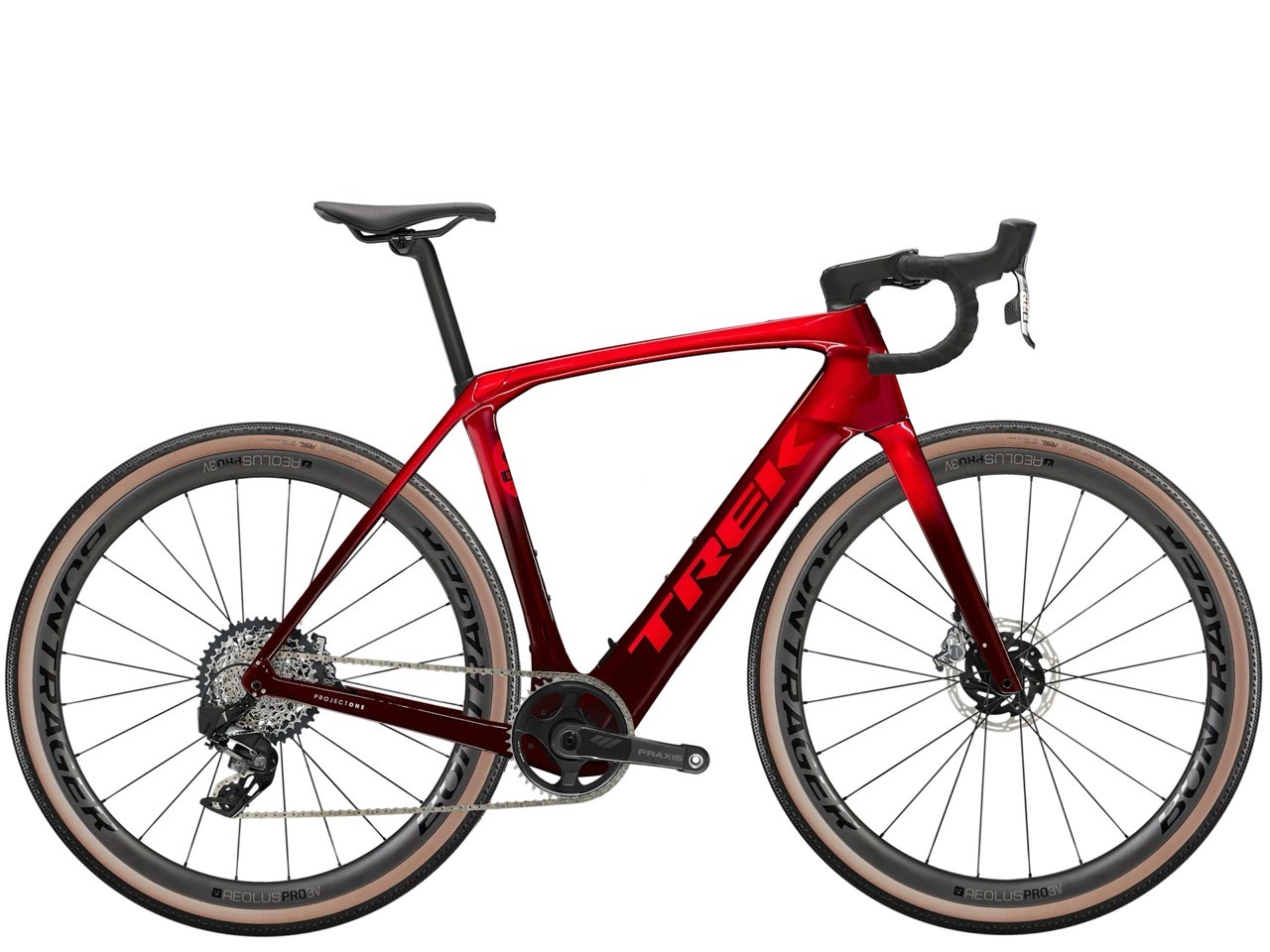 TREK Domane+ SLR 8 AXS Carbon Red Smoke