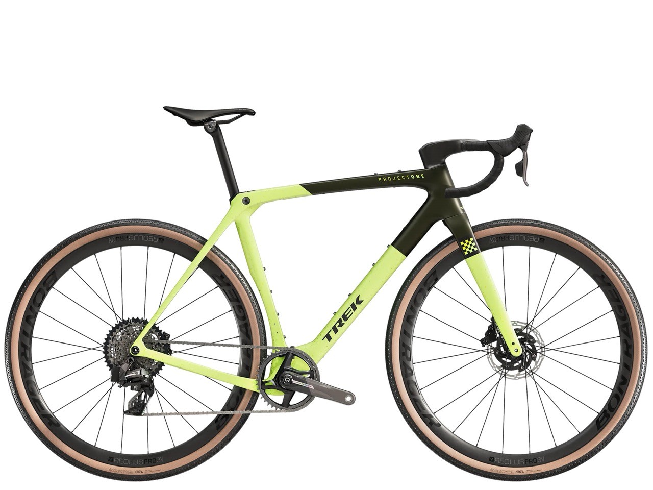 TREK Checkmate SLR 7 AXS Olive Drab/Glowstick