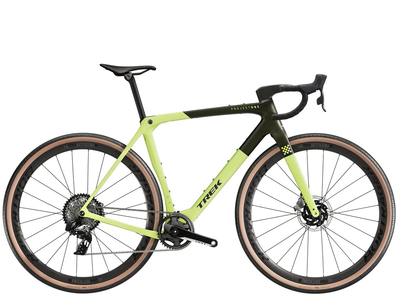 TREK Checkmate SLR 8 AXS Olive Drab/Glowstick