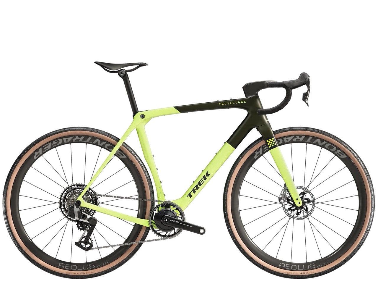 TREK Checkmate SLR 9 AXS Olive Drab/Glowstick