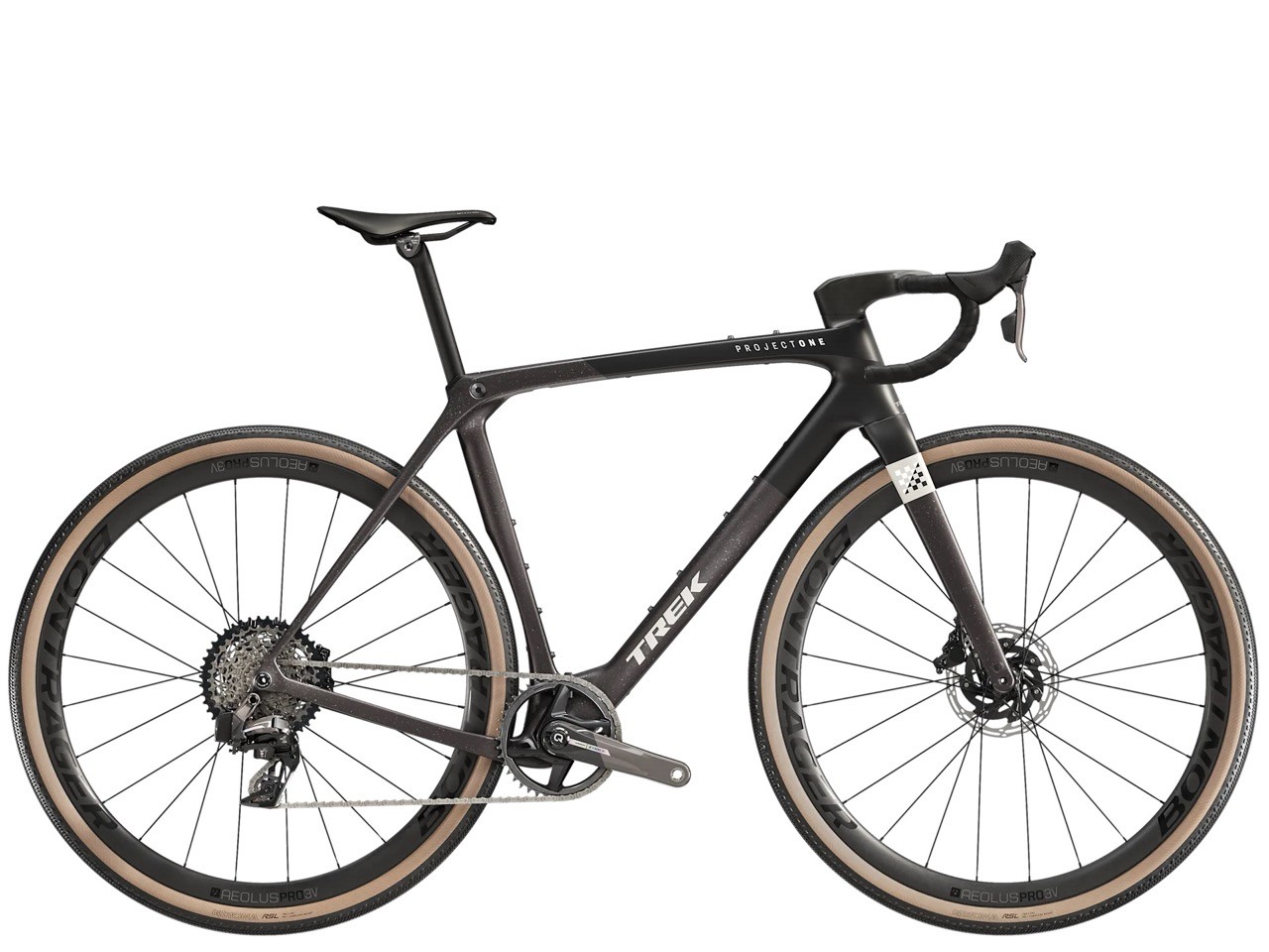 TREK Checkmate SLR 7 AXS Gloss Trek Black/Matte Carbon Smoke