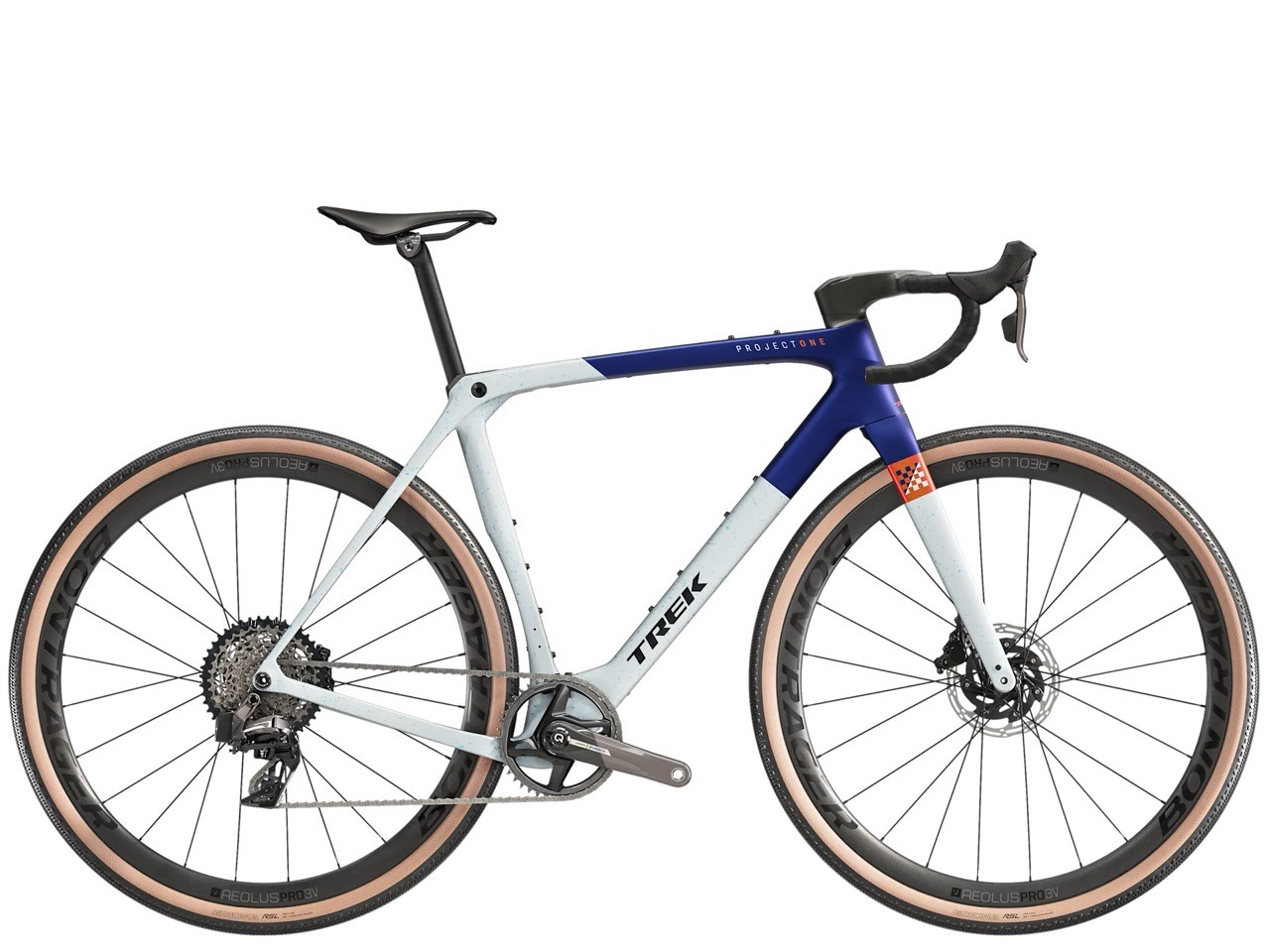 TREK Checkmate SLR 7 AXS Matte Hex Blue/Plasma Grey Pearl