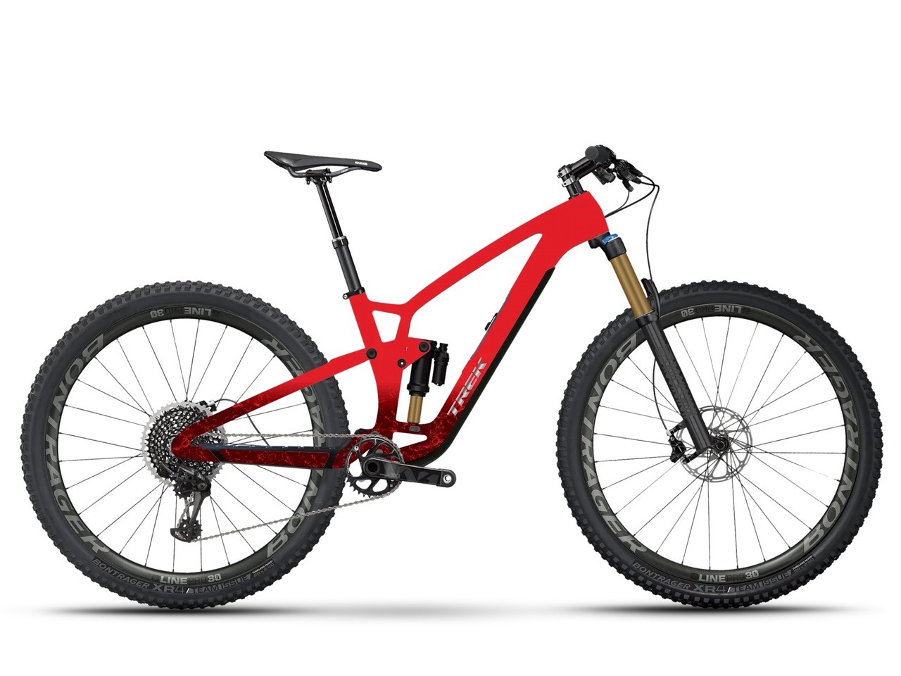 TREK Fuel EXe 9.9 X0 AXS T-Type Red Smoke