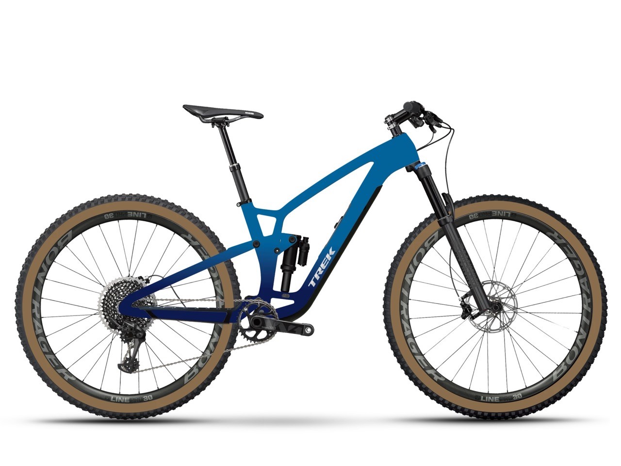 TREK Fuel EXe 9.9 X0 AXS T-Type Marianas Blue