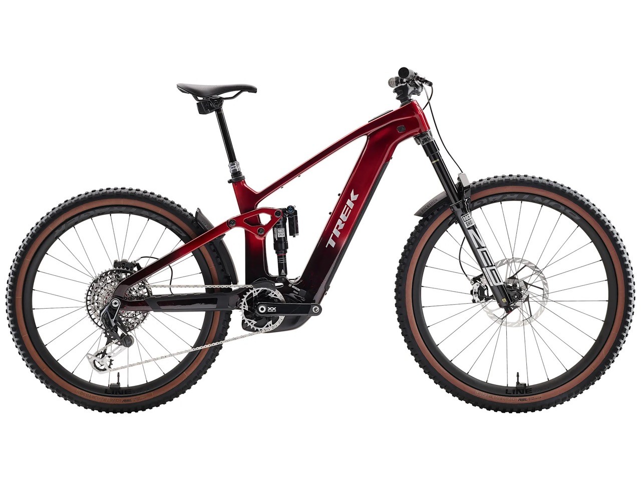 TREK Rail+ 9.9 XX AXS T-Type Gen 5 Red Smoke