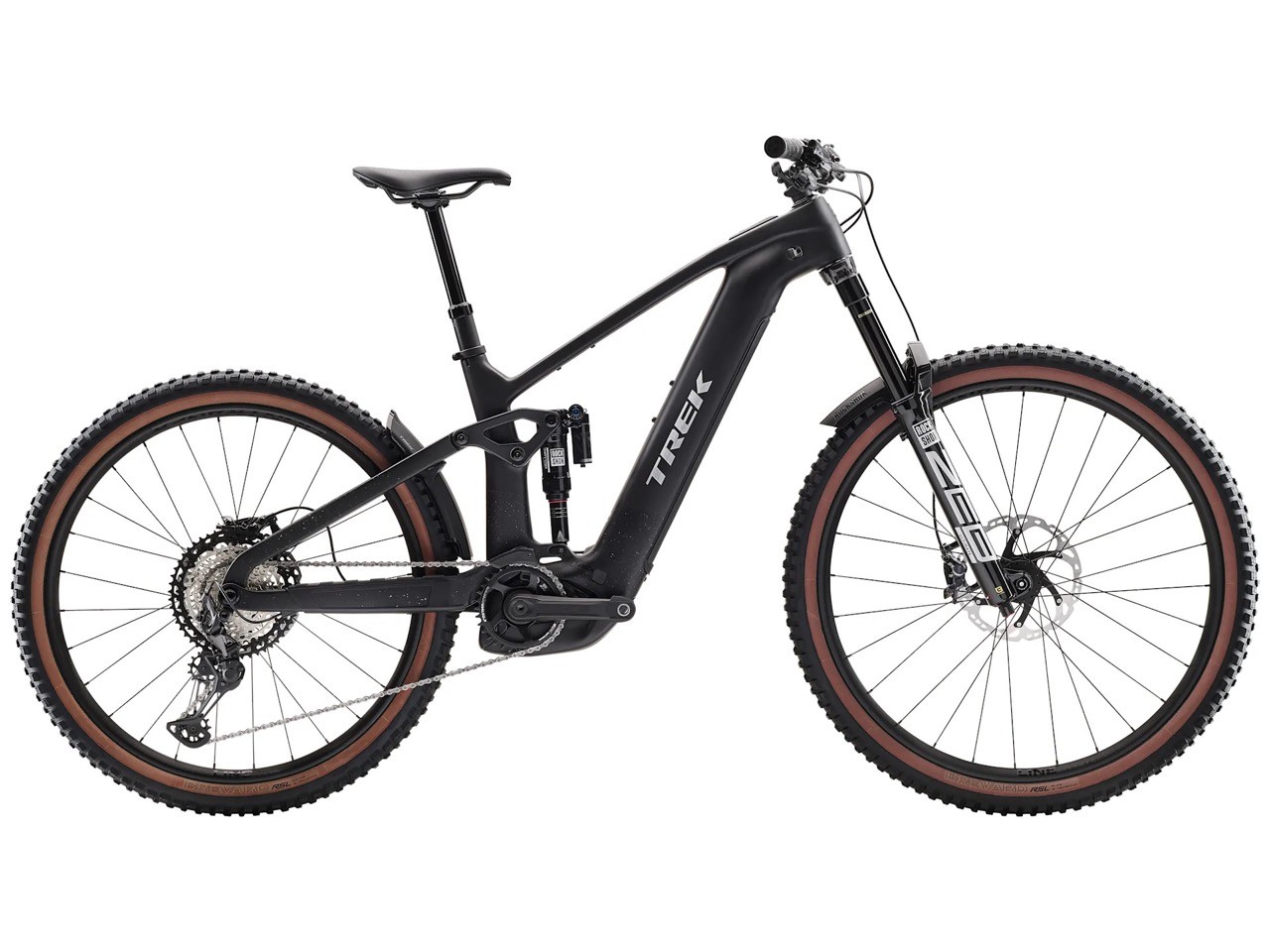 TREK Rail+ 9.8 XT Gen 5 Deep Smoke