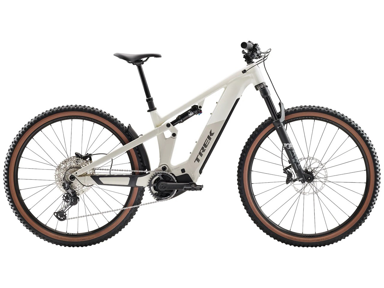 TREK Powerfly FS+ 6 Gen 4 Era White/Buff Beige