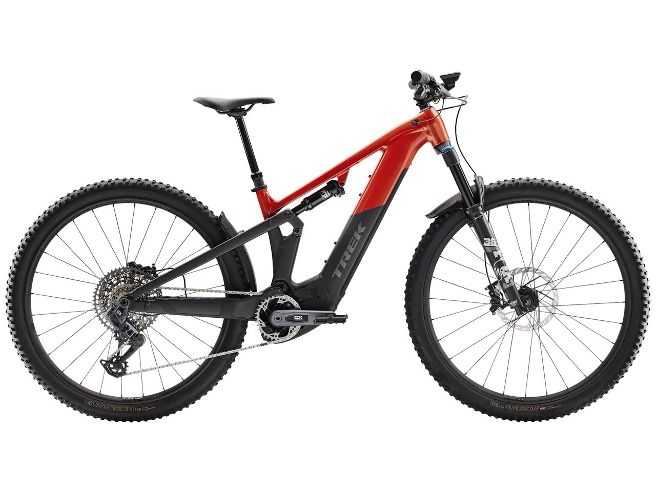 TREK Powerfly FS+ 8 Gen 4 Gloss Lava/Matte Dark Web