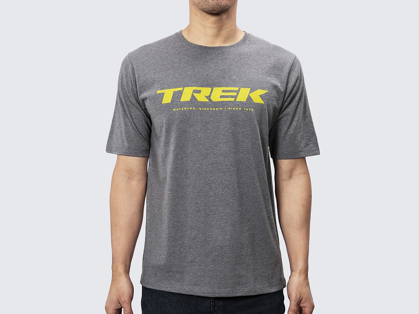 Triko TREK Logo grey