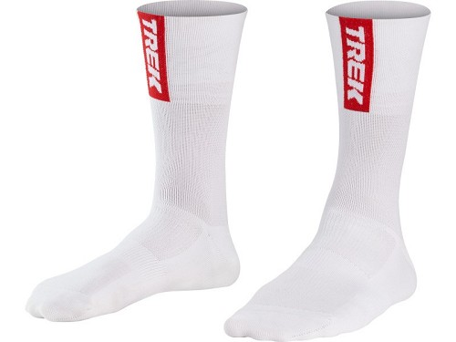 Ponožky Trek Segafredo white red 2022