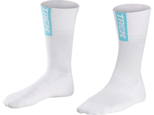 Ponožky Trek Segafredo WSD white blue 2022