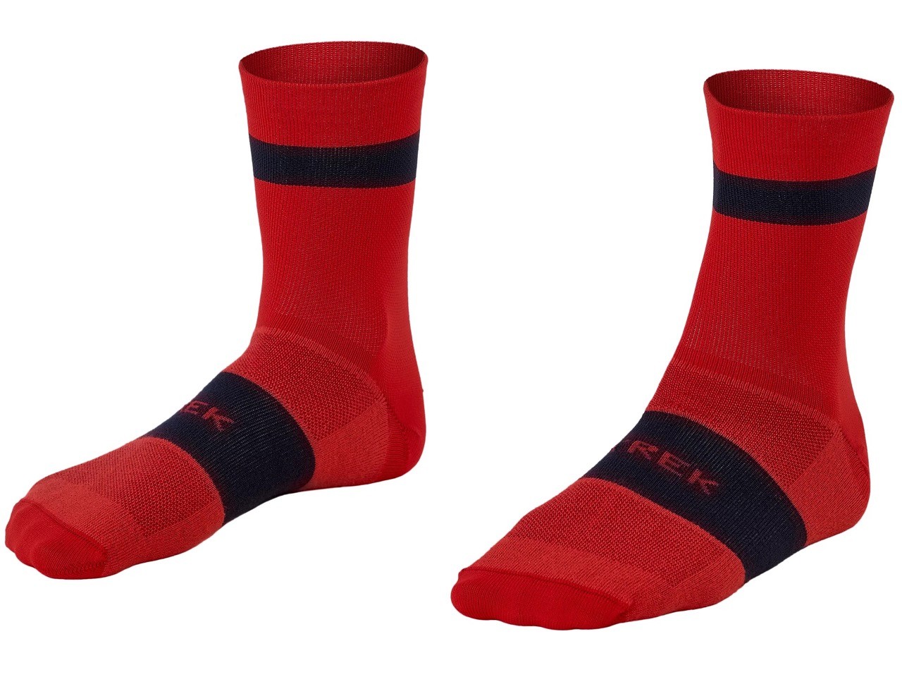 Ponožky TREK quarter red