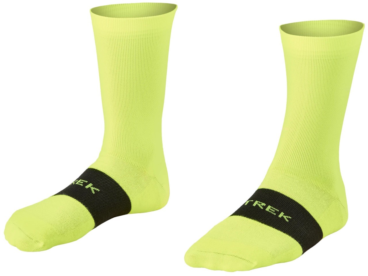 Ponožky TREK závodní vysoké Radioactive Yellow