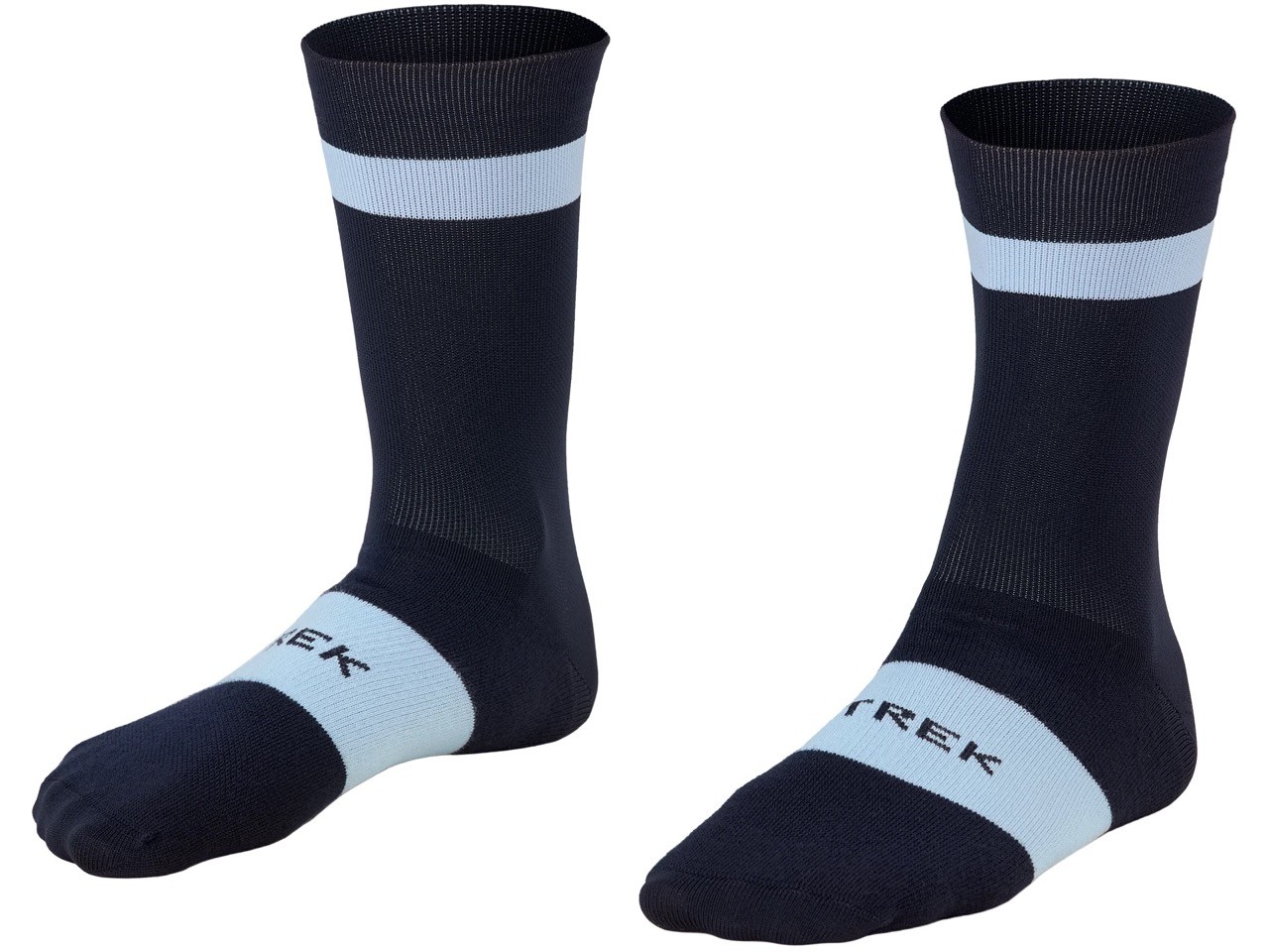 Ponožky TREK závodní vysoké Dark blue/light blue