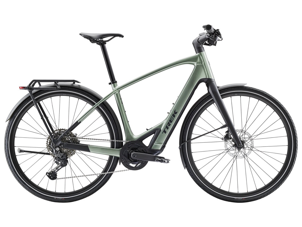 TREK FX+ 7 Lichen Green Gloss