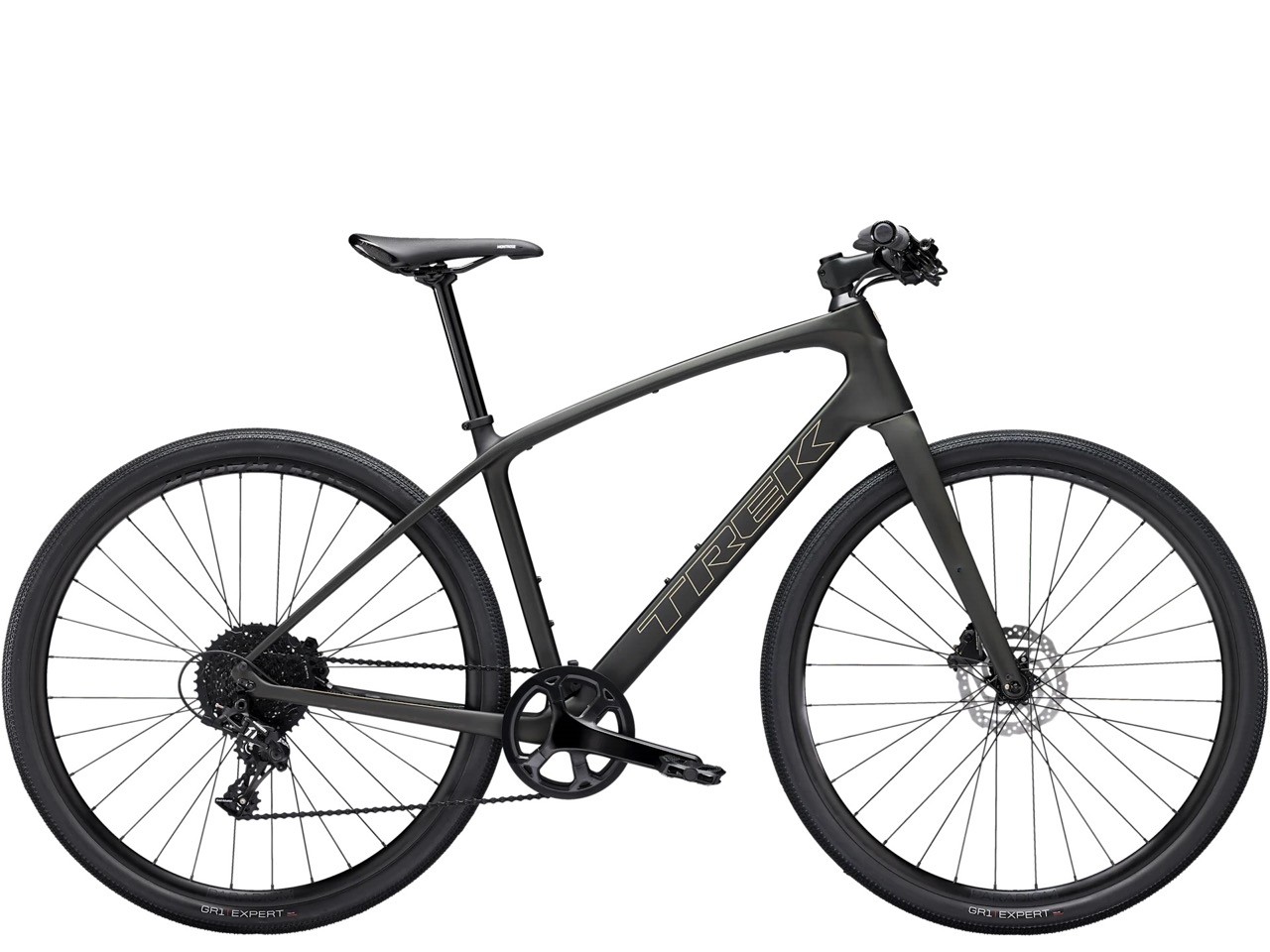 TREK FX Sport 5 Matte Black Olive/Deep Smoke